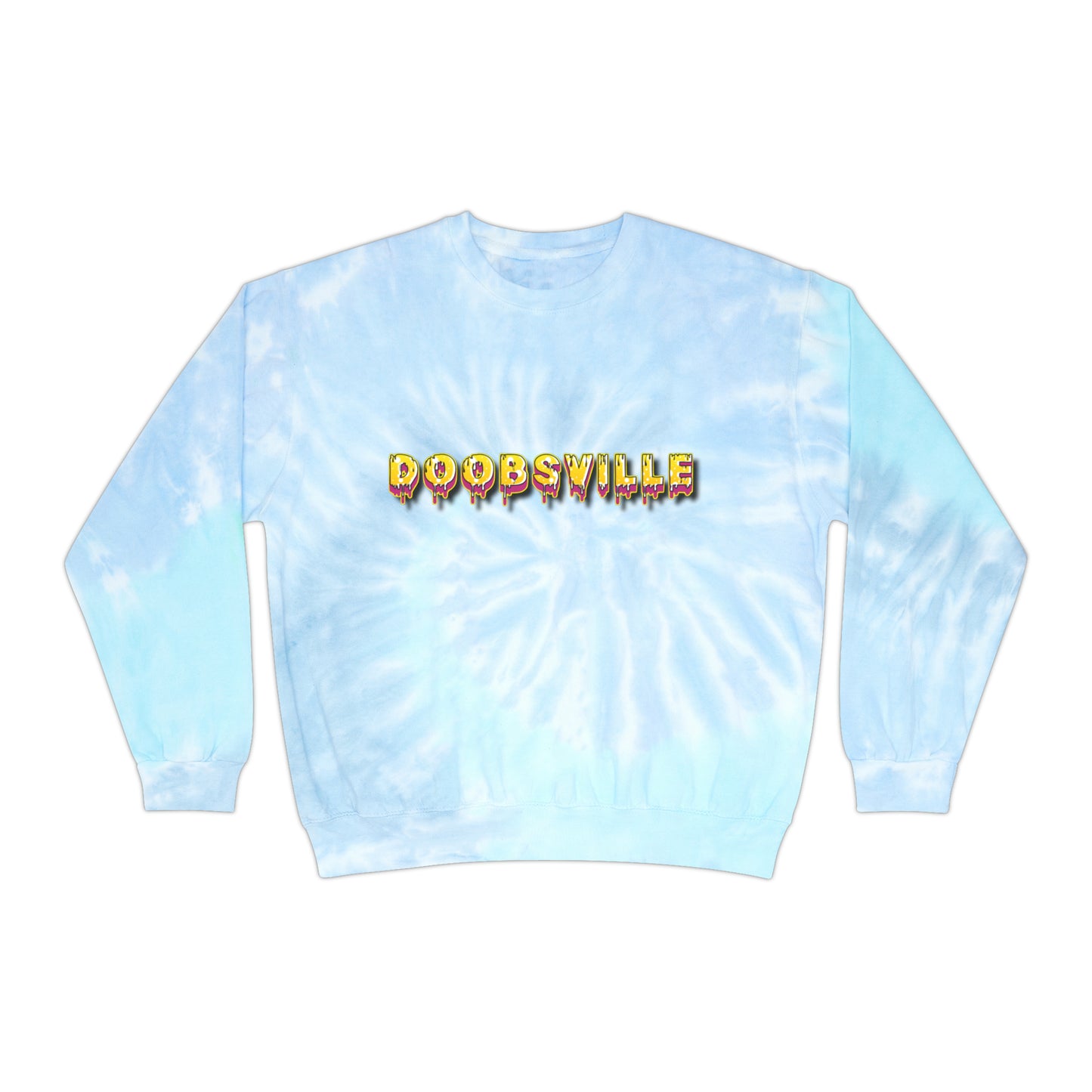 doobsville signature tye-dye sweater