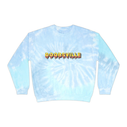doobsville signature tye-dye sweater