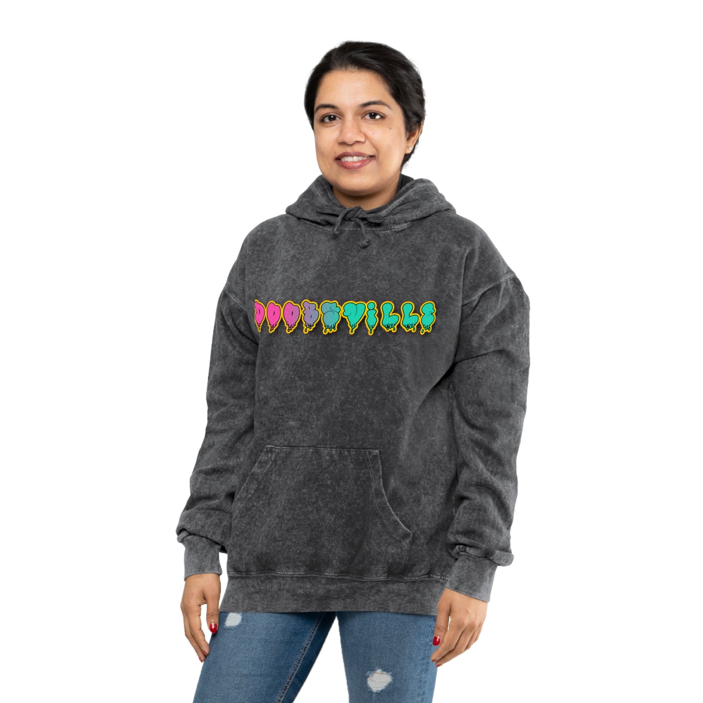 doobsville signature washed hoodie
