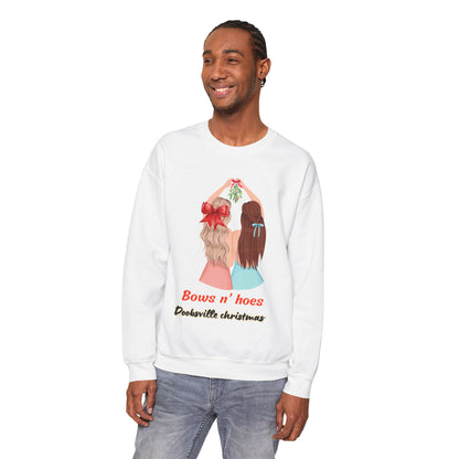 bows and hoes doobsville sweatshirt