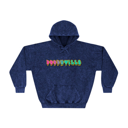 doobsville signature washed hoodie