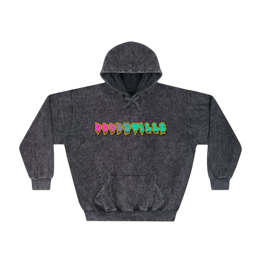 doobsville signature washed hoodie