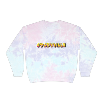 doobsville signature tye-dye sweater