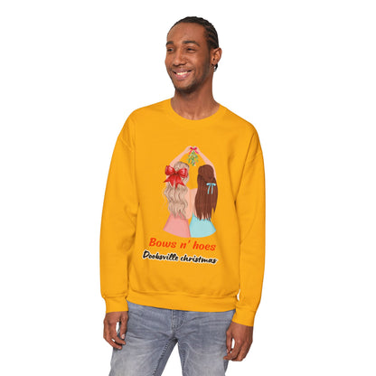 bows and hoes doobsville sweatshirt