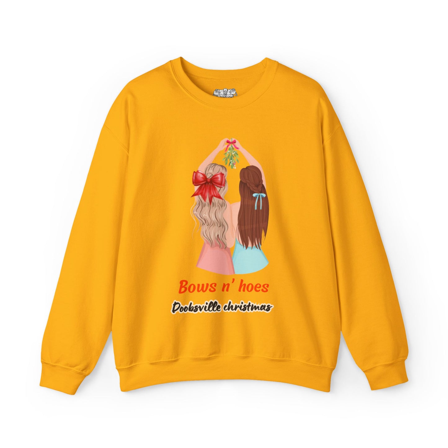 bows and hoes doobsville sweatshirt